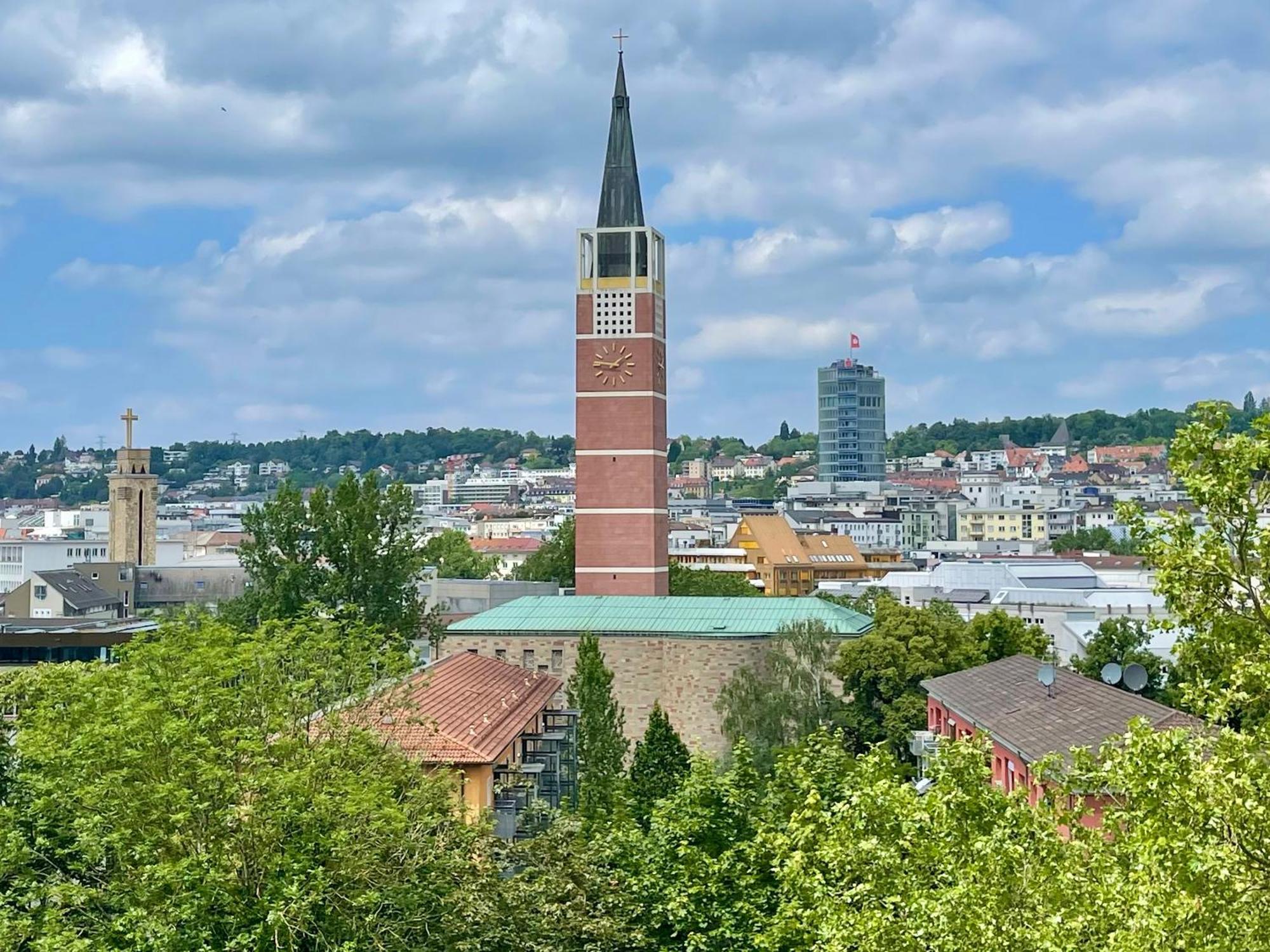 Wunderschoenes Grosses 3 Zimmer Apartament Zentrum Goldstadt Familienfreundlich Mit Garage Pforzheim Dış mekan fotoğraf